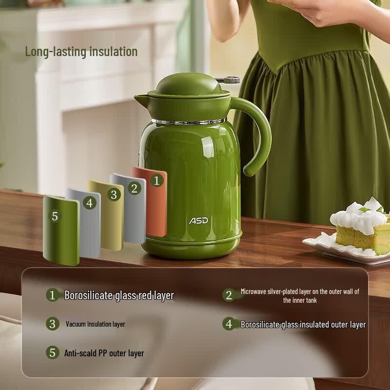 ASD 1.5L Household Insulated Thermos Pot