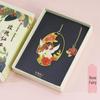 Flower Fairy Metal Bookmark Gift Box - Artistic and Fresh Cultural Gift for Teacher's Day