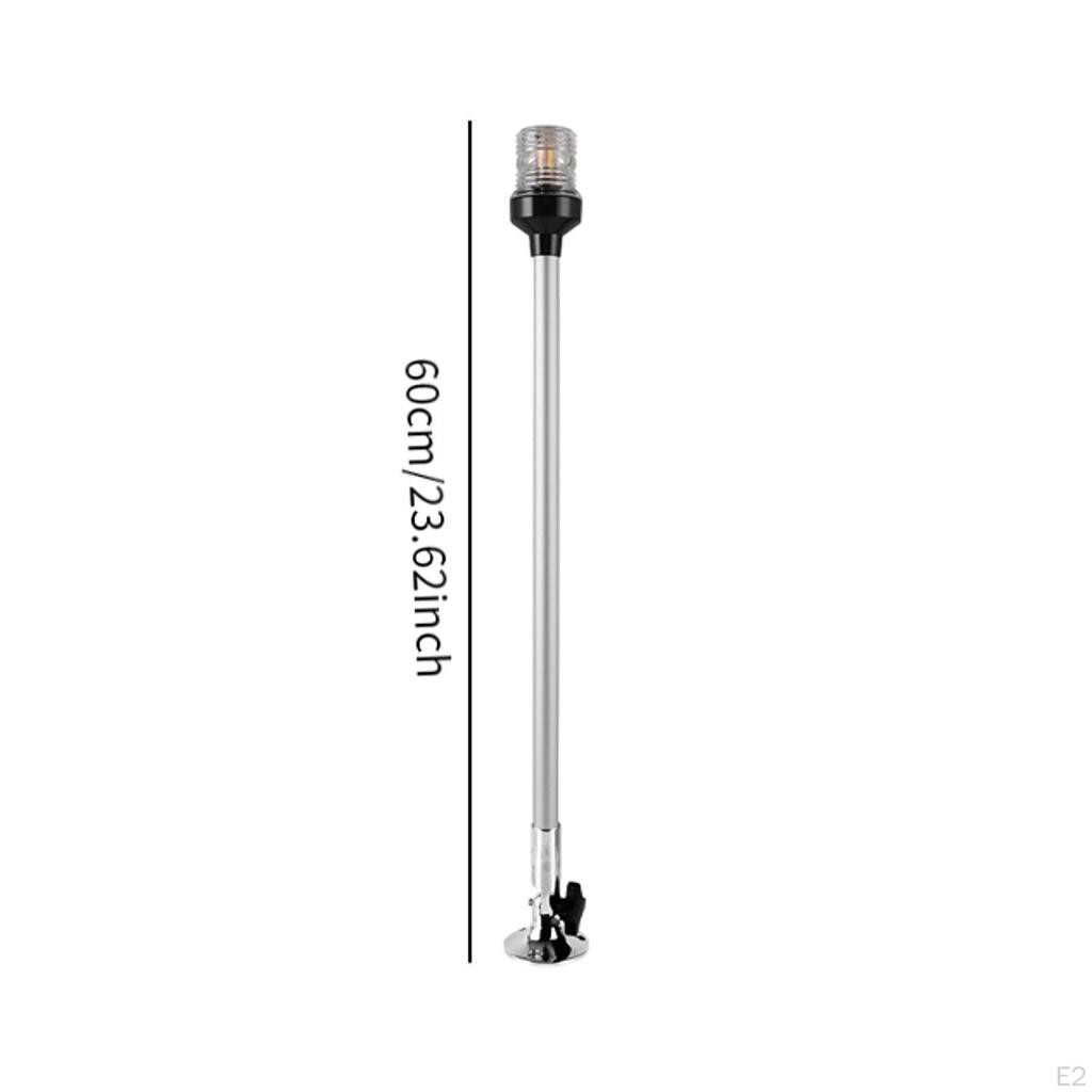 LED Marine Navigation Light All Round Boat Professional Adjustable Base Stern