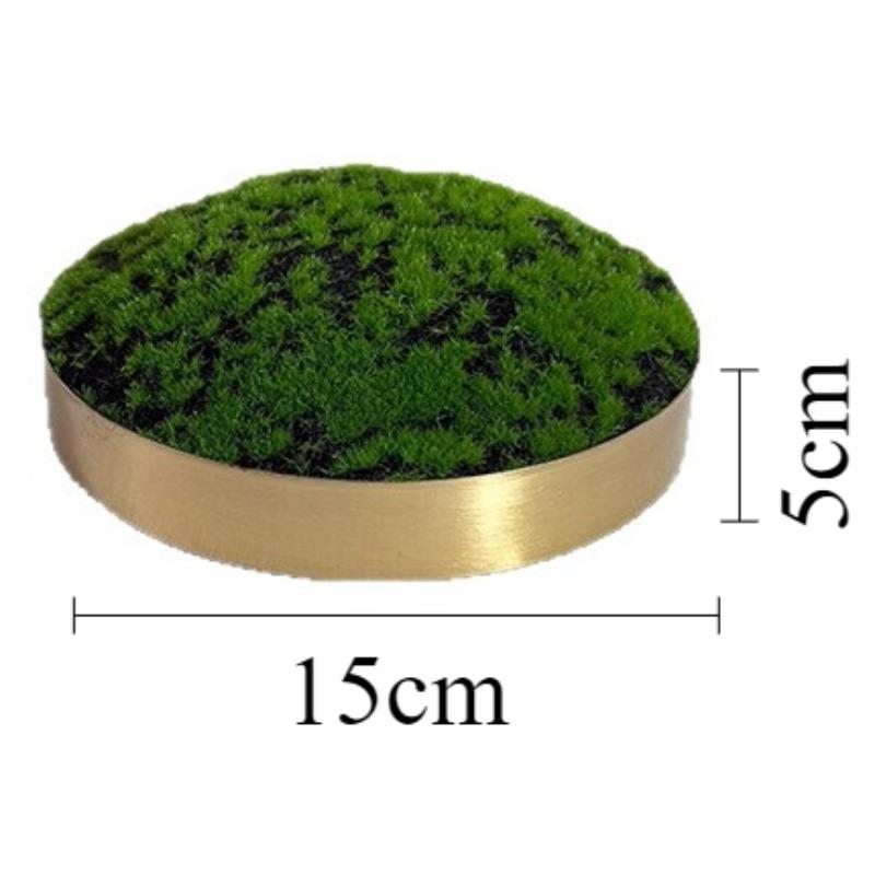 

Bonsai Ornaments Green Plant Ornament Metal Aesthetic Modern Living Room Ornaments Interior Elegant Creative Luxury Ornament