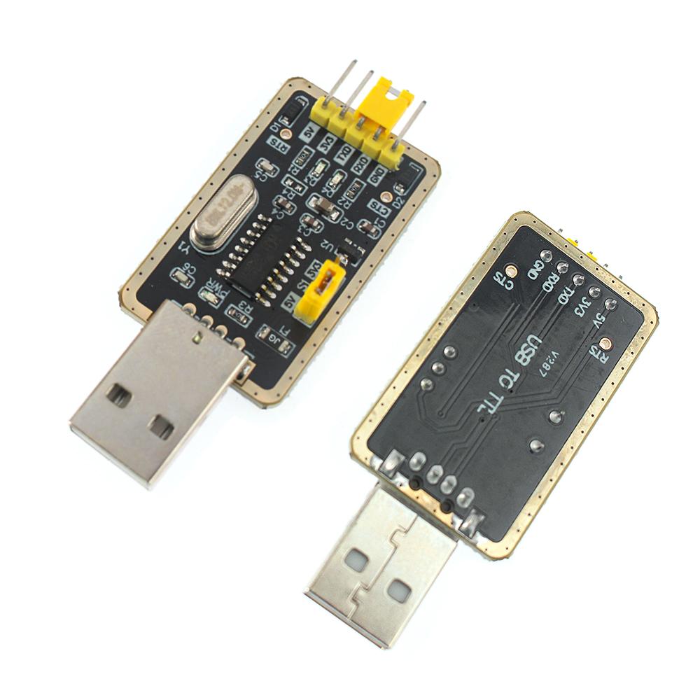 CH340G RS232 USB To TTL Serial Port Converter Module 3.3V 5V Upgrade USB To Serial Port CH340 Module for DIY Arduino
