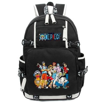Anime One Piece Student Boy Girl Schoolbag Backpack Children Teenager Cartoon Bagpack Waterproof School Bag Mochilas