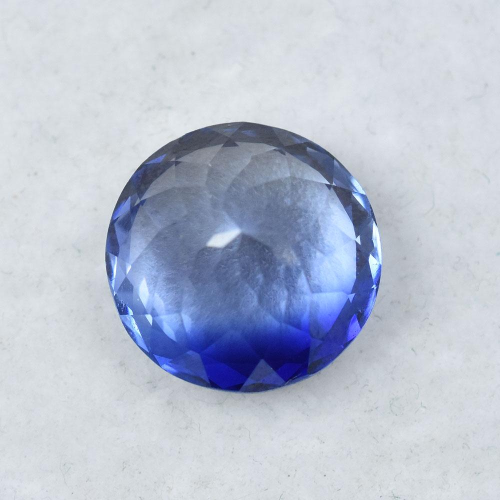 Blue Sapphire 6.60 CT   Round Cut Natural Loose Gemstone