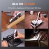 Ergonomic Cordless Screwdriver 3 Adjustable Torques Modes Magnetic Bit Holder For Secure Fastening