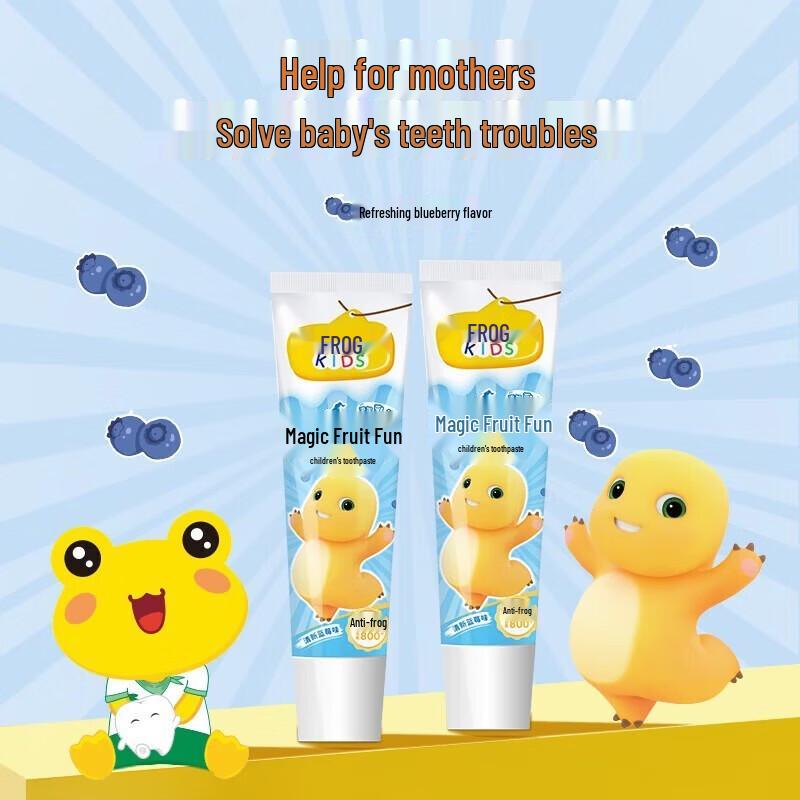 Froggy Magic Fruit Fun Kids Toothpaste