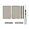 Flexible Cover for Digital Music Player with Headset Port Openings, Corner Guards and Carry Lanyard for for Innioasis Y1 Shell