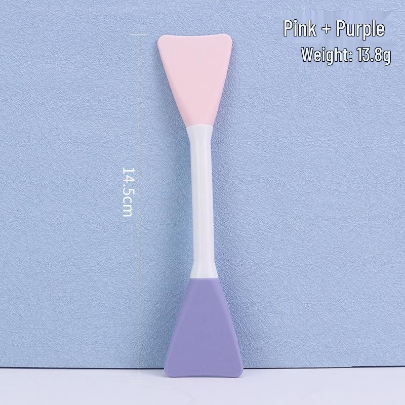 Dual-Ended Silicone Face Mask Brush with Replaceable Soft Head