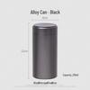 Compact Titanium-Aluminum Tea Storage Can: Small, Portable, and Sealed.