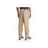 Calvin Klein Solid Color Cotton Straight Casual Pants Men bottoms Light-Khaki J323502