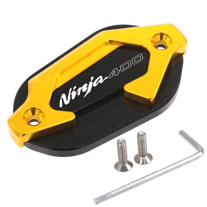 Motorcycle Brake Fluid Tank Cap Brake Pump Cover For KAWASAKI Z400 NINJA400 Accessories Z 400 NINJA 400 Brake Pump