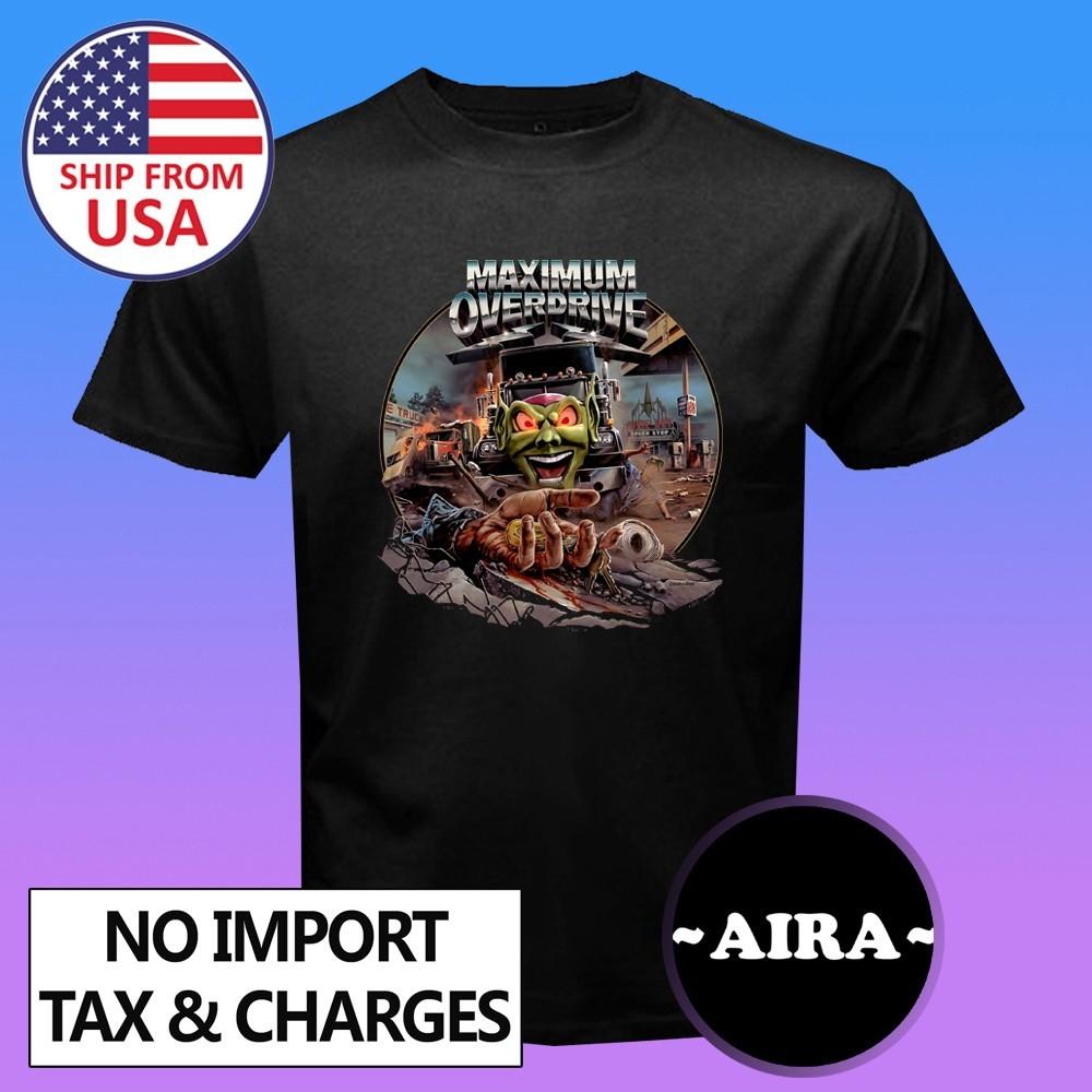 Maximum Overdrive Men s Black Size S-5XL S