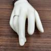 Supporto Display Braccialetto Orologio Bianco/Nero Manichino Mano in Plastica Nuova Mano Modello Display Gioielli