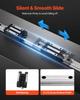 VEVOR Linear Rail Guide Kit, HGR20, 2Pcs 2000 mm (78.74 inch) Linear Motion Rails and 4Pcs Bearing Slide Blocks, Anti Rust and High Precision Kit