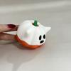 Funny 3D Printed Pumpkin Figurines Cartoon Cute Halloween Ghost Pumpkin Statue Decorative Miniature Sculpture Ornament Props