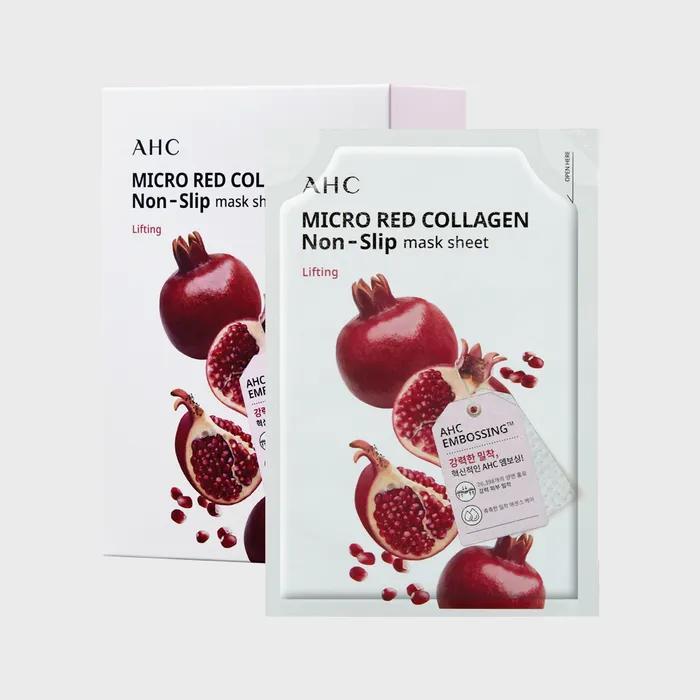 AHC Micro Adhesive Mask x 10 sheets Choose 1 of 4 types (Pure Water, Vitamin, Red Collagen, Rosemary)
