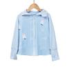 Kinder Bär Eis Seide Sonnenschutz Kapuzenpullover UPF50+ Leichte Atmungsaktive UV-Schutz Sommerjacke für Jungen und Mädchen