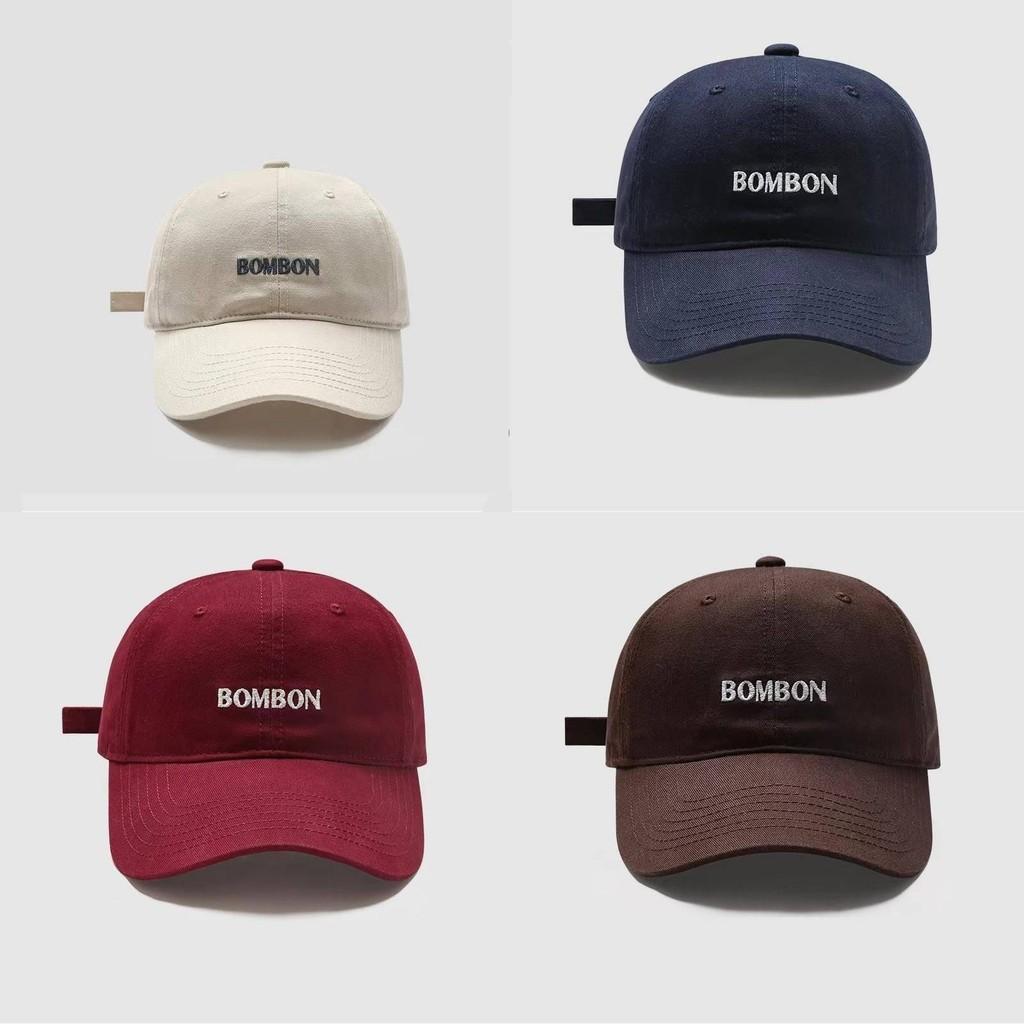 Embroidered Letter Bombon Baseball Cap Men Women Spring Casual Adjustable Hat