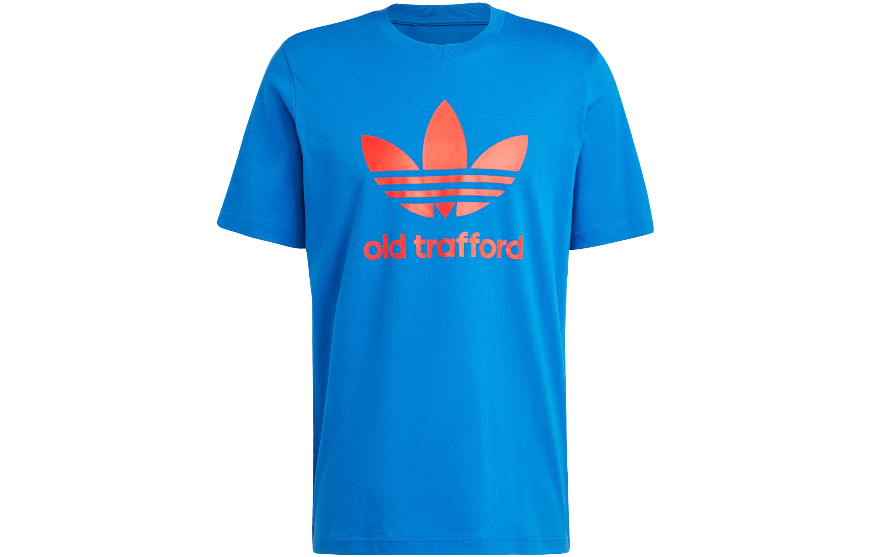 Adidas Originals Manchester United T Shirt Men s Blue IP5548 XXL