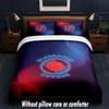 Blackburn Rovers Football Design Bed Bedding Set 1 Duvet Cover + 2 Pillowcases Soft Breathable Household Bed Linens