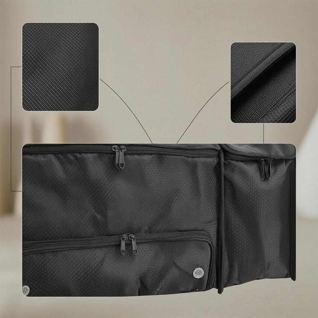 Golf Trunk Organizer Reinforced Storage Bag Lasting Shape for Golfers