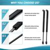 For BMW 5 Series E39 525i 528i Rear Trunk Lift Support Gas Spring Shock Struts