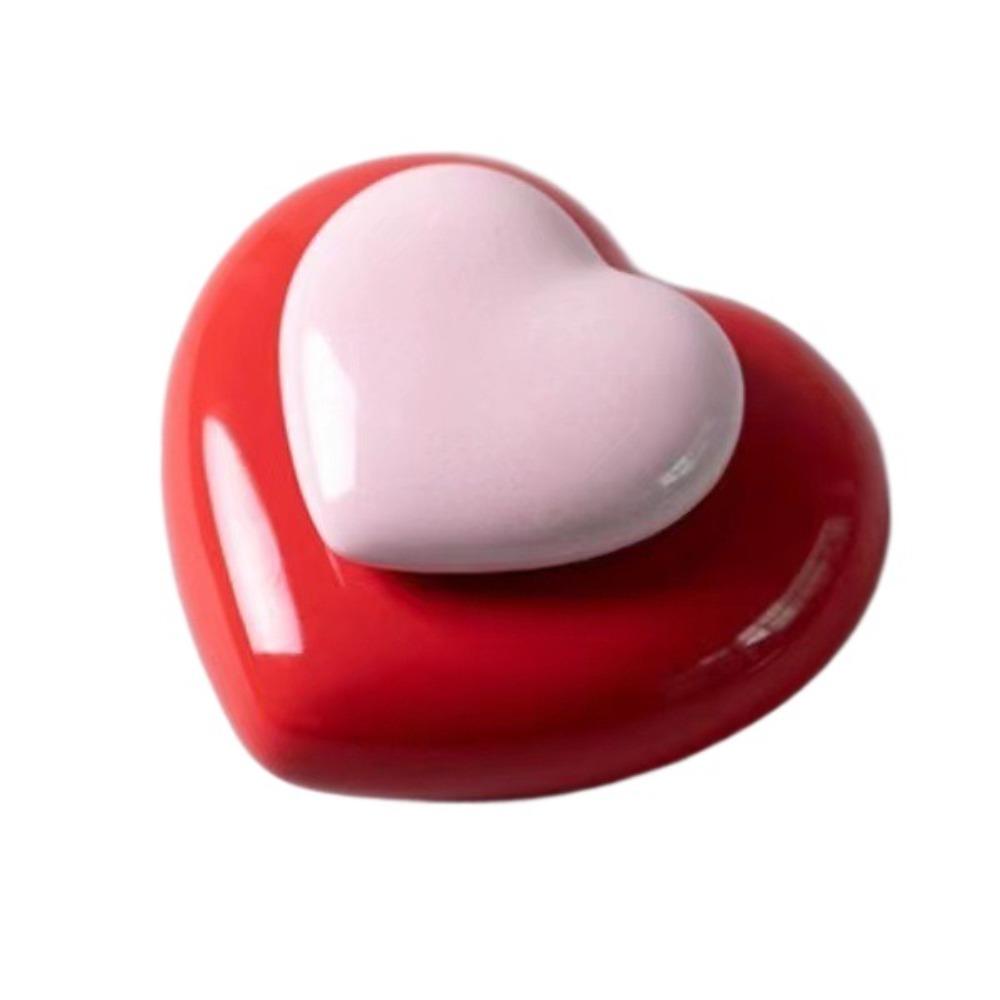 

Mini Tea Jar Heart Shaped Sealed Jar Dispensing Bottle Tea Container Rouge Lipstick Style 3