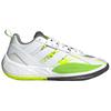 New Adidas XENOBURST Anti Slip Wear Resistant Low Top Basketball Shoes Men's White Green KK3527