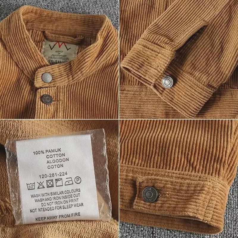 Men's Spring and Autumn Cardigan: High Street Japanese Harajuku Style, Korean Loose Fit Shirt, 2024 Fashion.