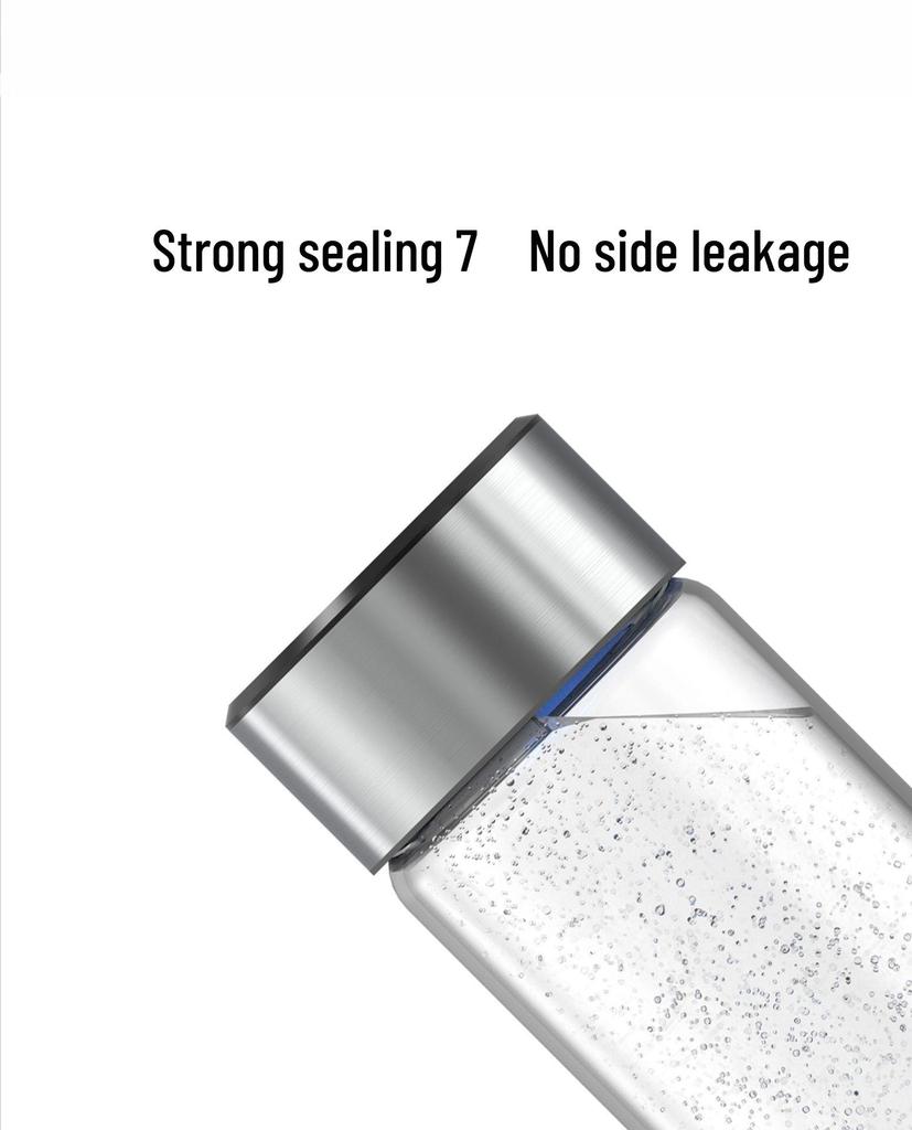 Fifth-Gen Hydrogen-Rich Water Cup: Two-in-One Electrolytic Hydrogen Generator and Hot-Selling Bottle.