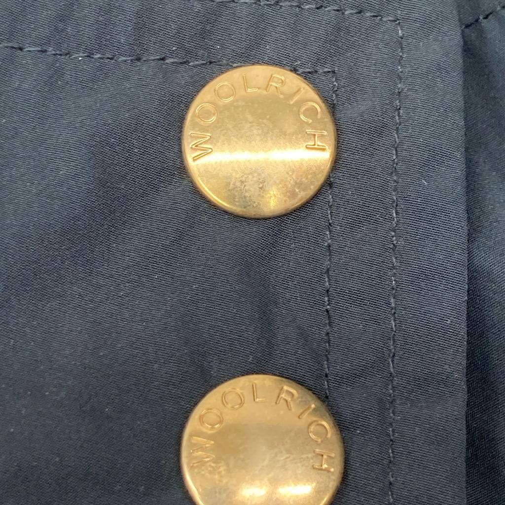 Woolrich Black Polyester Women's Anorak Jacket XS blackUsed