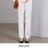 Premium Pink Women's Suit Set: Two-Piece Pants and Skirt for Spring, Autumn, and Winter - Professional Attire