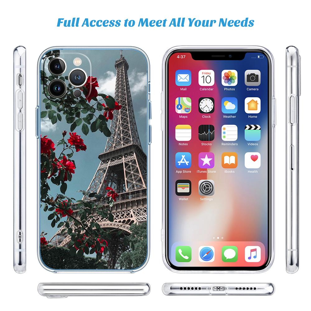 LO81 Paris Eiffel tower Phone Case for LG K22 K30 K40 K40S K41 K42 K50 K50S K51 K51S K52 K61 K62 K71 K92 Q60 Q61 V40 V50 V60