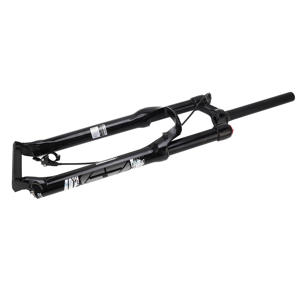 27.5inch Mountain Bike Front Fork Straight Tube Line Control Suspension Fork Magnesium Alloy Cycling Accessory