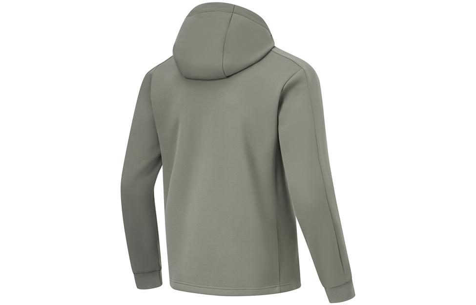 Li Ning Fitness Series Sweatshirt Men's Snail Smoky Green AWDU067-4