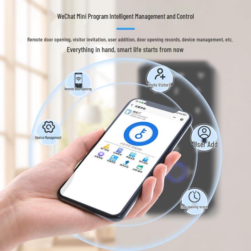 Office WiFi Fingerprint Access Control & Attendance System CN plug (adapter included)
