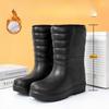 Warm Winter Waterproof Cotton Boots, Extra-thick High-tube Snow Boots, Non-slip, Wear-resistant and Cold-proof One-piece Outdoor Cold-proof
