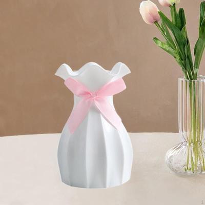Elegante Vase Europäischen Dekor Desktop Mittelpunkt Kunst Minimalistischen Moderne Blume für