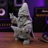Huaqianguhh Funny Rocker Gnome Figurines, 3D Printed Musical Figurine with Guitar, Garden Decoration, Statue, Gift for Music Lovers