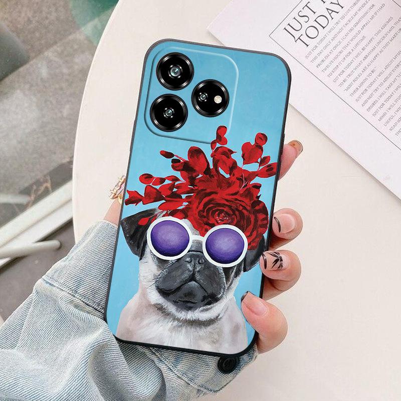 

For ZTE Axon 60 Lite Case Axon50 Lite Blade V60 Vita V50 Smart Shockproof Soft Silicone Back Cover For ZTE Blade V60 Design Case Axon 50 Lite