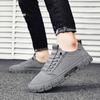 Outdoor Sneakers Male Flat Fitness Walking Men Shoes Casual Running Sneaker Hard-Wearing Sewing Sports Shoe Comfortable Shoes