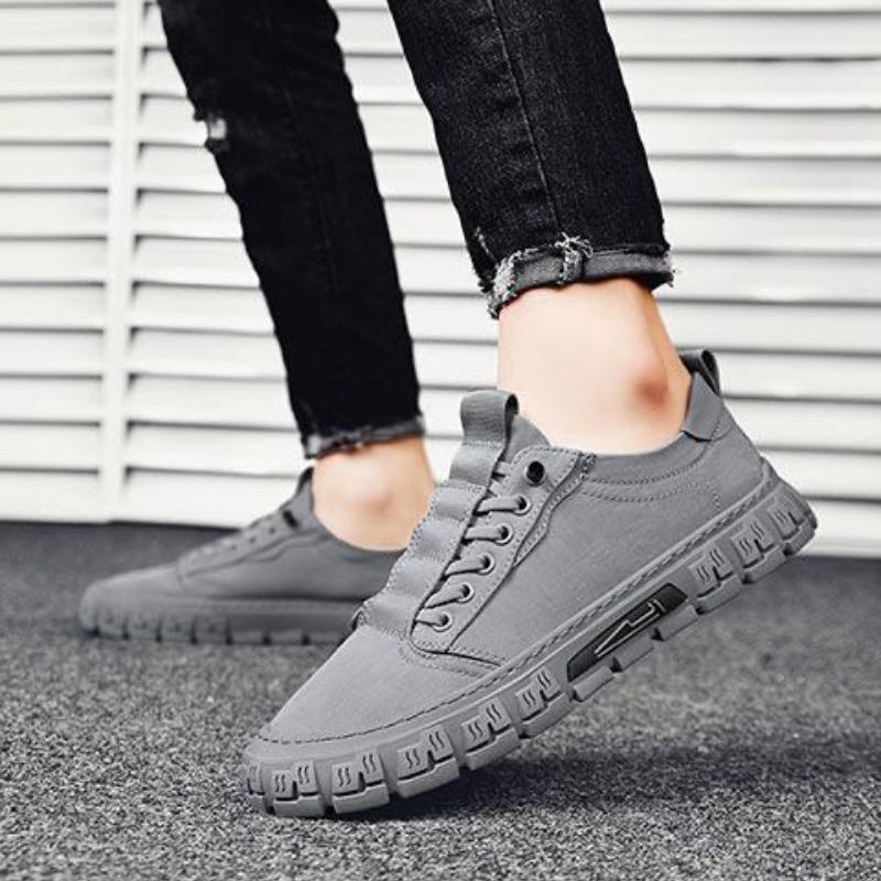 Outdoor Sneakers Male Flat Fitness Walking Men Shoes Casual Running Sneaker Hard-Wearing Sewing Sports Shoe Comfortable Shoes
