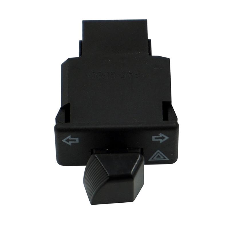 Double Flash Light 3 Pin Turn Signal Starter Switch Button for GY6 50CC 125CC 150CC Moped Scooter Motorcycle Replacement