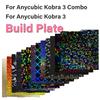 Für Anycubic Kobra 3 Combo Druckplatte 256x268 Federstahlblech Für Anycubic Kobra 3 V3 Combo/Kobra 3 V2 Druckplatte