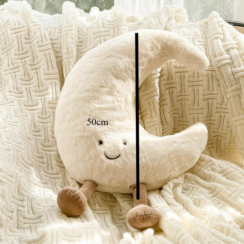Sun Moon Cute Bed Pillow Soothes Sleep Leg Pillow Throw Pillow Memory Foam