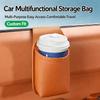 1/2pcs Car Door Cup Holder Organizer Leather Waterproof Drink Holder Storage Bag Universal Tidy Vehicle Interior Accessories