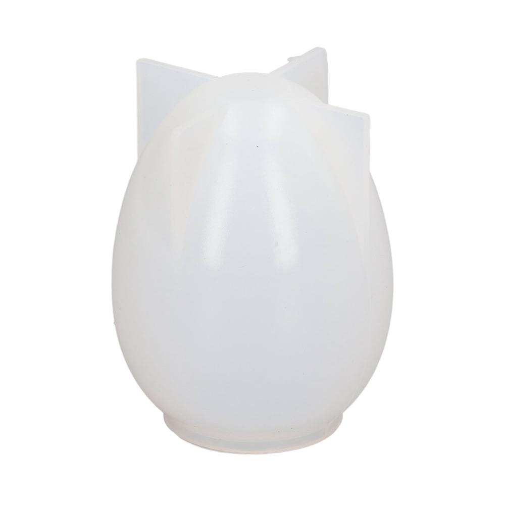 2pcs Washable Egg Silicone Mold Easy Release Ball Shape Mold Resin Sphere Mold For DIY Crafts