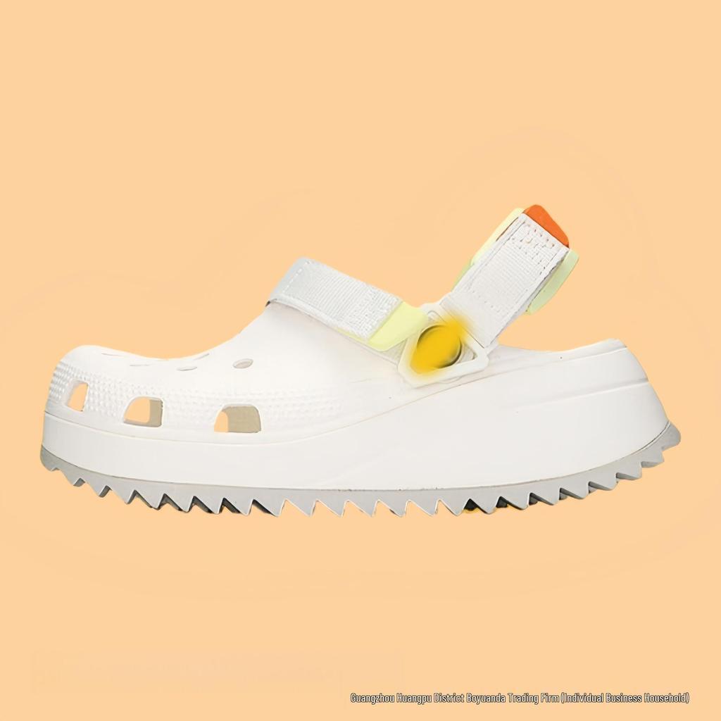 2025 Unisex Sandalen mit dicker Sohle und Absatz, geschlossene Zehen