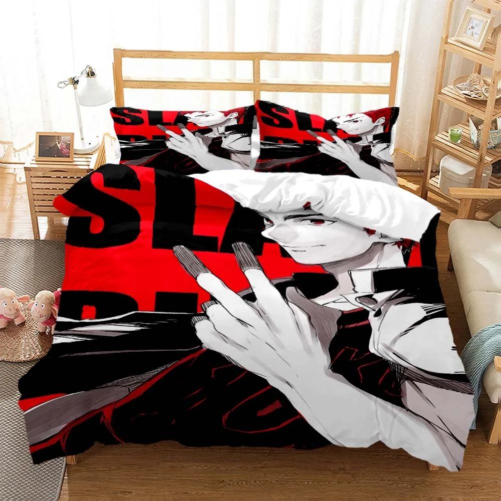 Slam Dunk Digitaldruck Polyester Bettwäschesets Bezüge Jungen Bettwäscheset für Teenager Bettwäscheset Bettdecke Set