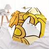 1pc Pineapple Cats Automatic Open/close Folding Compact Umbrella, 8 Rib Sturdy Canopy, Lightweight Portable, Everyday Use, Gift,,086