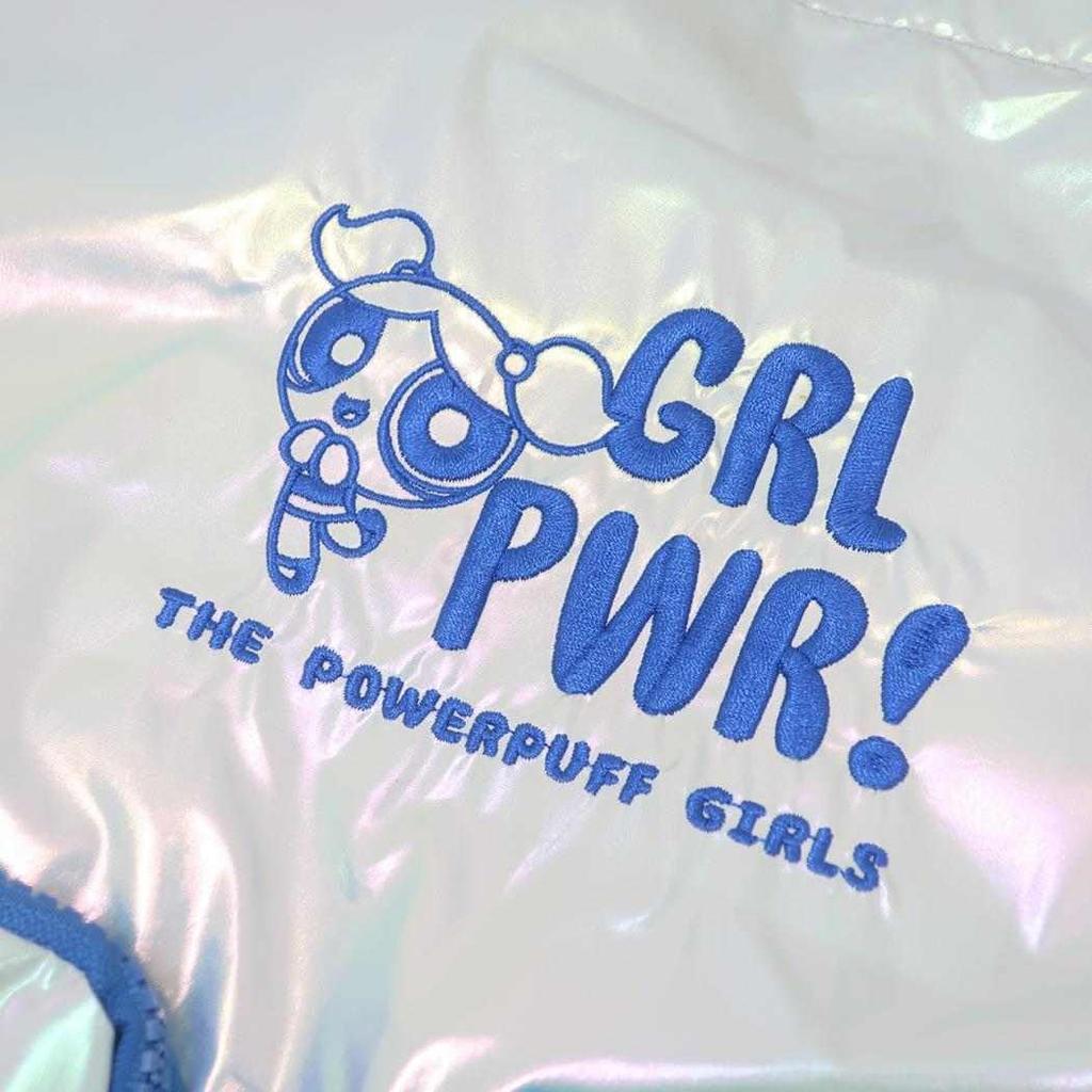 Backpack Drawstring Bag Bubbles Powerpuff Girls Blue (MPPG-073)